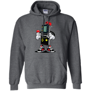 Old School Retro Game Pad Cartoon Character Hoodie