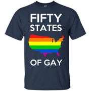 Fifty States Of Gay Pride T-Shirt