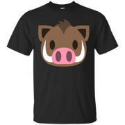 Wart Hog Emoji T-Shirt