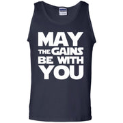 May The Gains be With You Parody Tank Top