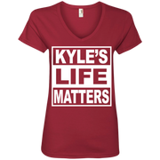 Kyles Life matters Ladies’ V-Neck T-Shirt