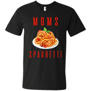 Moms Spaghetti Meme Men’s V-Neck T-Shirt