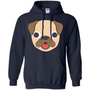 Pug Face Emoji Hoodie