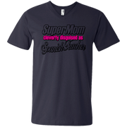 Super Mom, Cleverly Disguised as a Spanish Teacher Men’s V-Neck T-Shirt