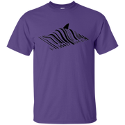 Shark Barcode Graffiti Unisex T-Shirt