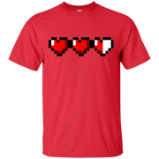 Gamer Lives Hearts Half Life Gone T-Shirt