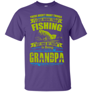 I Love Being a Grandpa more than Fishing T-Shirt