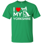 I Love My Yorkshire Dog T-Shirt