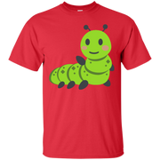 Waving Caterpillar Emoji T-Shirt