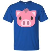 Pig Face Emoji T-Shirt