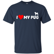 I Love My Pug T-Shirt