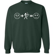 Sad + Archery = Happy Sweatshirt