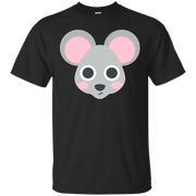 Mouse Face Emoji T-Shirt