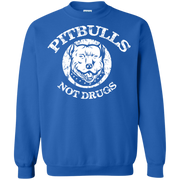 Pit Bulls, Not Drugs! Sweatshirt