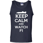 Keep Calm And Watch F1 Tank Top