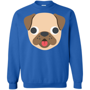 Pug Face Emoji Sweatshirt