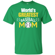 Worlds Greatest Baseball Mom T-Shirt
