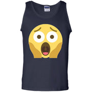 Shocked Emoji Face Tank Top