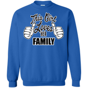 This Girl Loves Her Family Sweatshirt