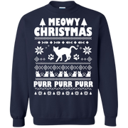 Meowy Christmas Sweatshirt