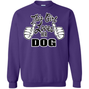 This Girl Loves Her Dog Sweatshirt