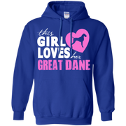 This Girl Loves Her Great Dane Hoodie