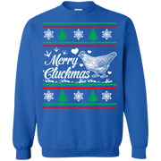 Merry Cluckmas Chicken Christmas Sweatshirt
