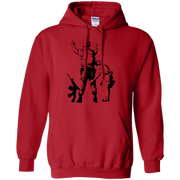 Banksy’s Girl searching Soldier Hoodie