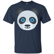 Panda Face Emoji T-Shirt