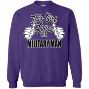 This Girl Loves Her Military Man Sweatshirt