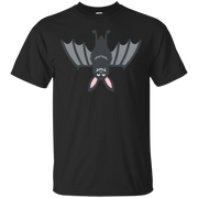 Upside Down Bat Emoji T-Shirt