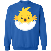 Chick Hatching Emoji Sweatshirt