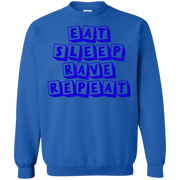 Eat, Sleep, Rave, Repeat! Sweatshirt