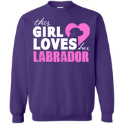 This Girl Loves her Labrador Sweatshirt