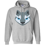 Wolf Face Emoji Hoodie