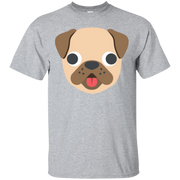 Pug Face Emoji T-Shirt