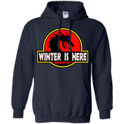 Winter is Here! Dracarys Mother of Dragons Park Jurassic Parody Hoodie