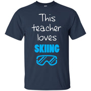 This Teacher Loves Skiing T-Shirt