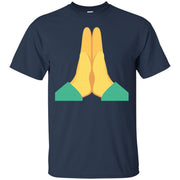 Emoji Yellow Prayer Hands T-Shirt