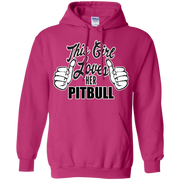 This Girl Loves Her Pit Bull Hoodie