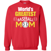 Worlds Greatest Baseball Mom Sweatshirt