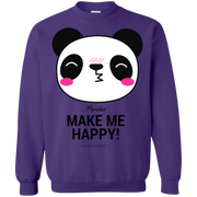 Pandas Make Me happy, You Not so Much Sweatshirt