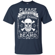 Please Tell Your Boobs to Stop Staring at my Beard T-Shirt