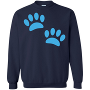 Paw Prints Love Dogs or Cats Sweatshirt
