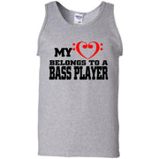 My Heart Belongs to a Bass Player Tank Top