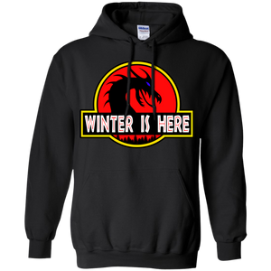 Winter is Here! Dracarys Mother of Dragons Park Jurassic Parody Hoodie