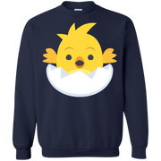 Chick Hatching Emoji Sweatshirt