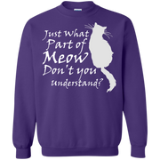Just What Part Of Meow Don’t You Understand? Sweatshirt