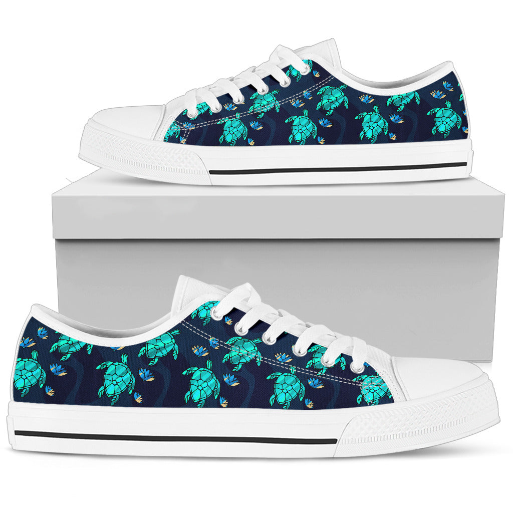 shoes with turtles on them