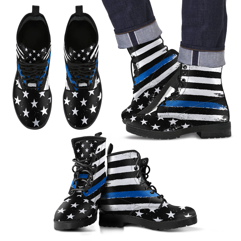 Thin Blue Line Boots – Elephantsity